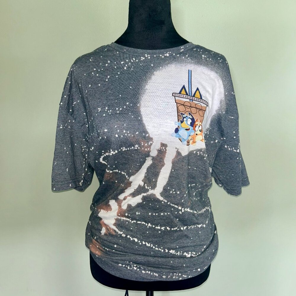Running On Bluey Bleached Tee